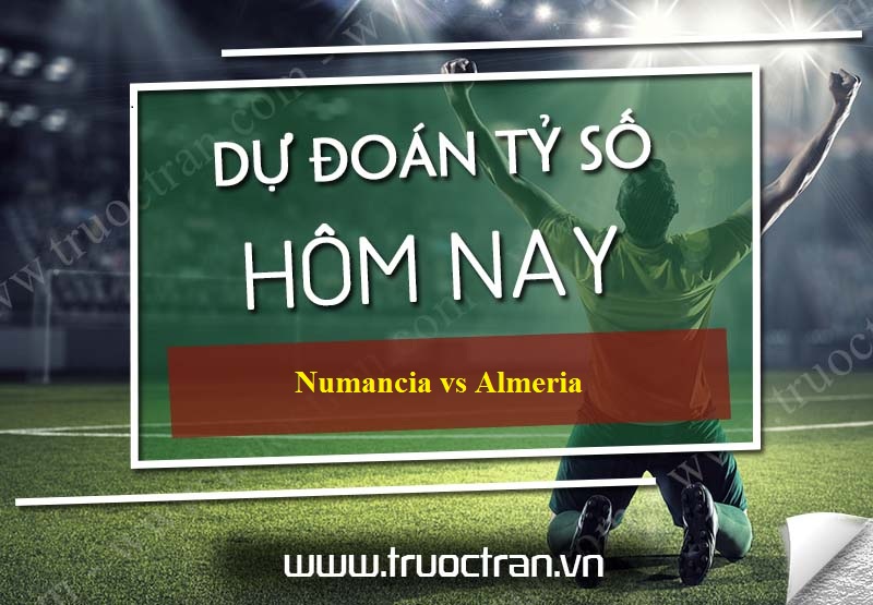 Dự đoán tỷ số bóng đá Numancia vs Almeria – Hạng 2 Tây Ban Nha – 03/02/2020
